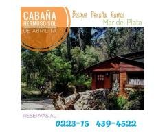 Cabaña en el bosque peralta ramos