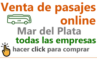 pasajes de micro a mar del plata